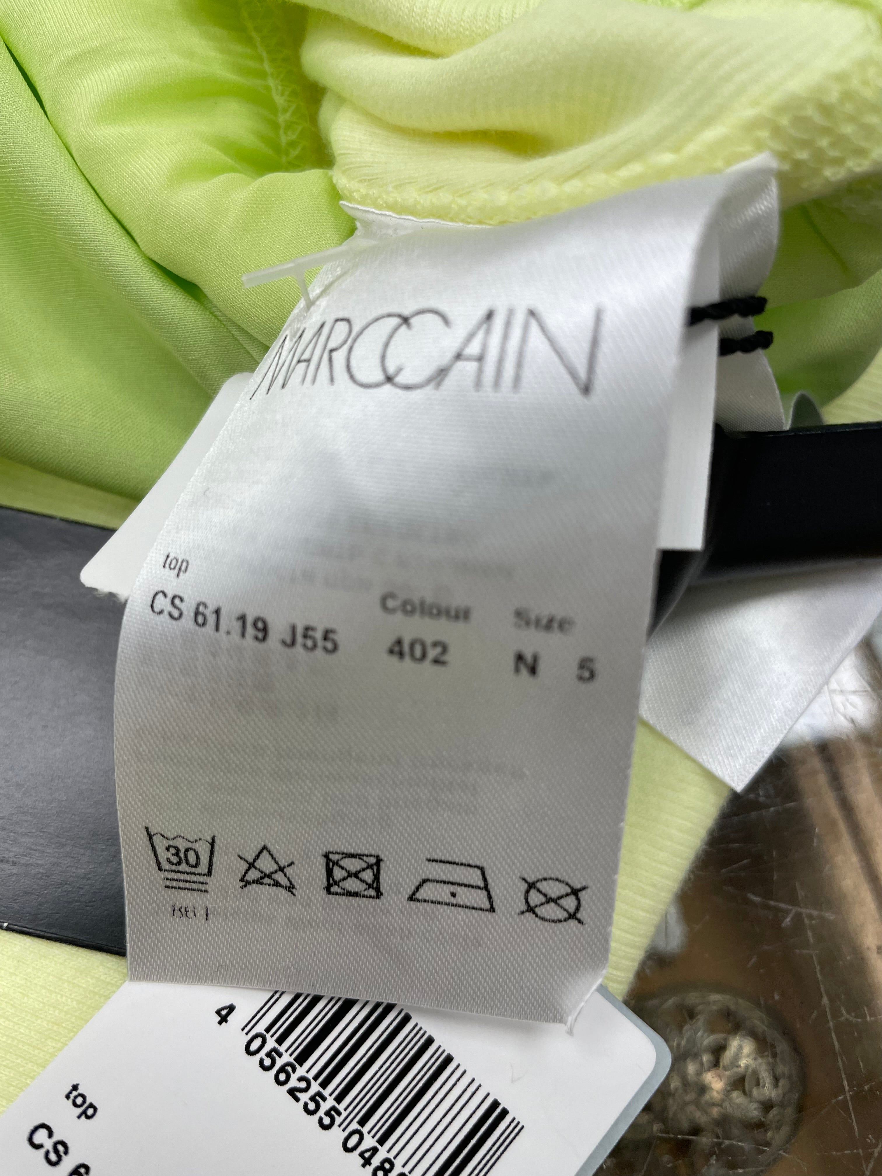 Marc Cain hemdje top maat 5 42 XL nieuw met labels