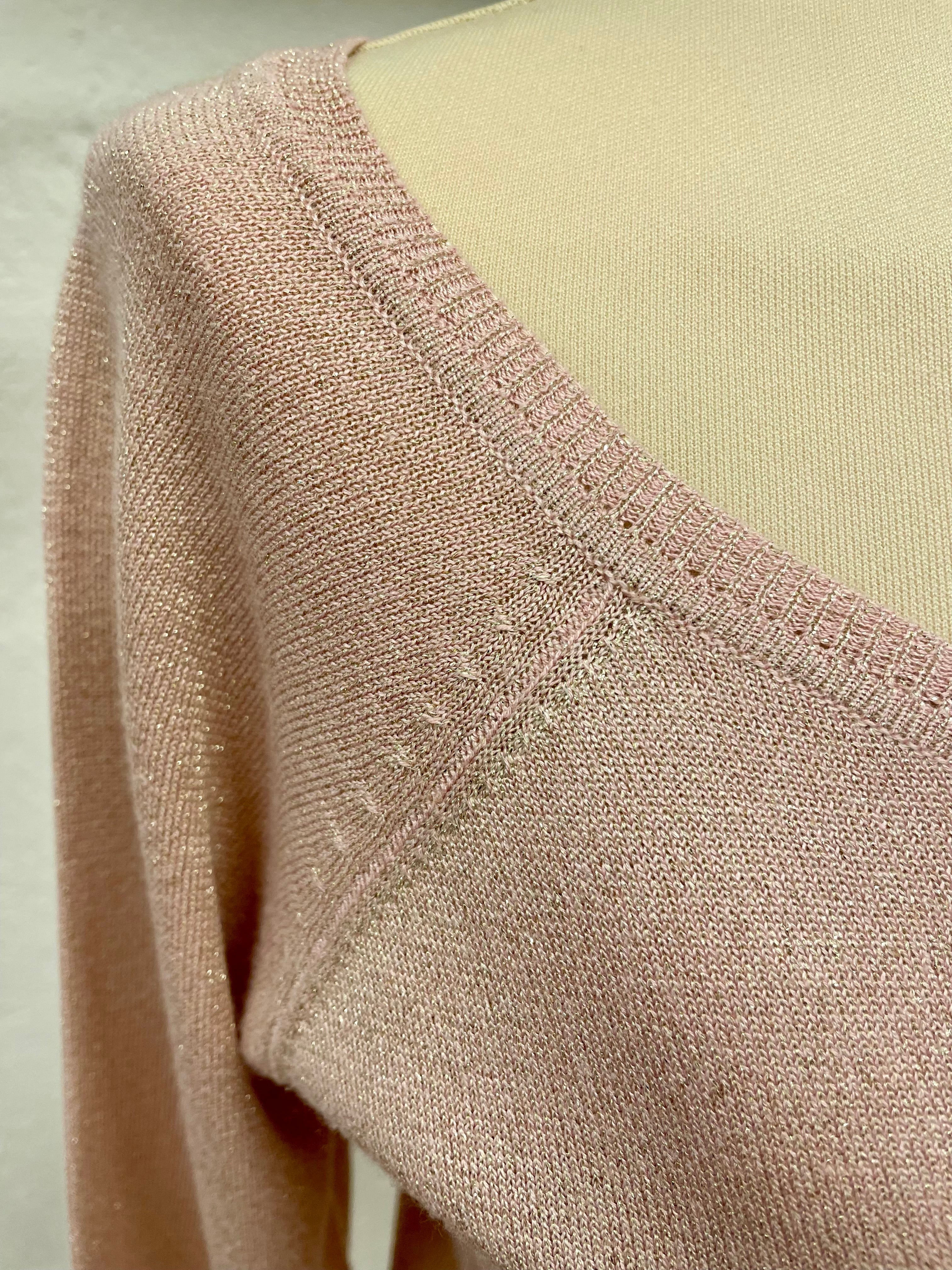 Liu Jo trui maat S M 36 38 roze goud