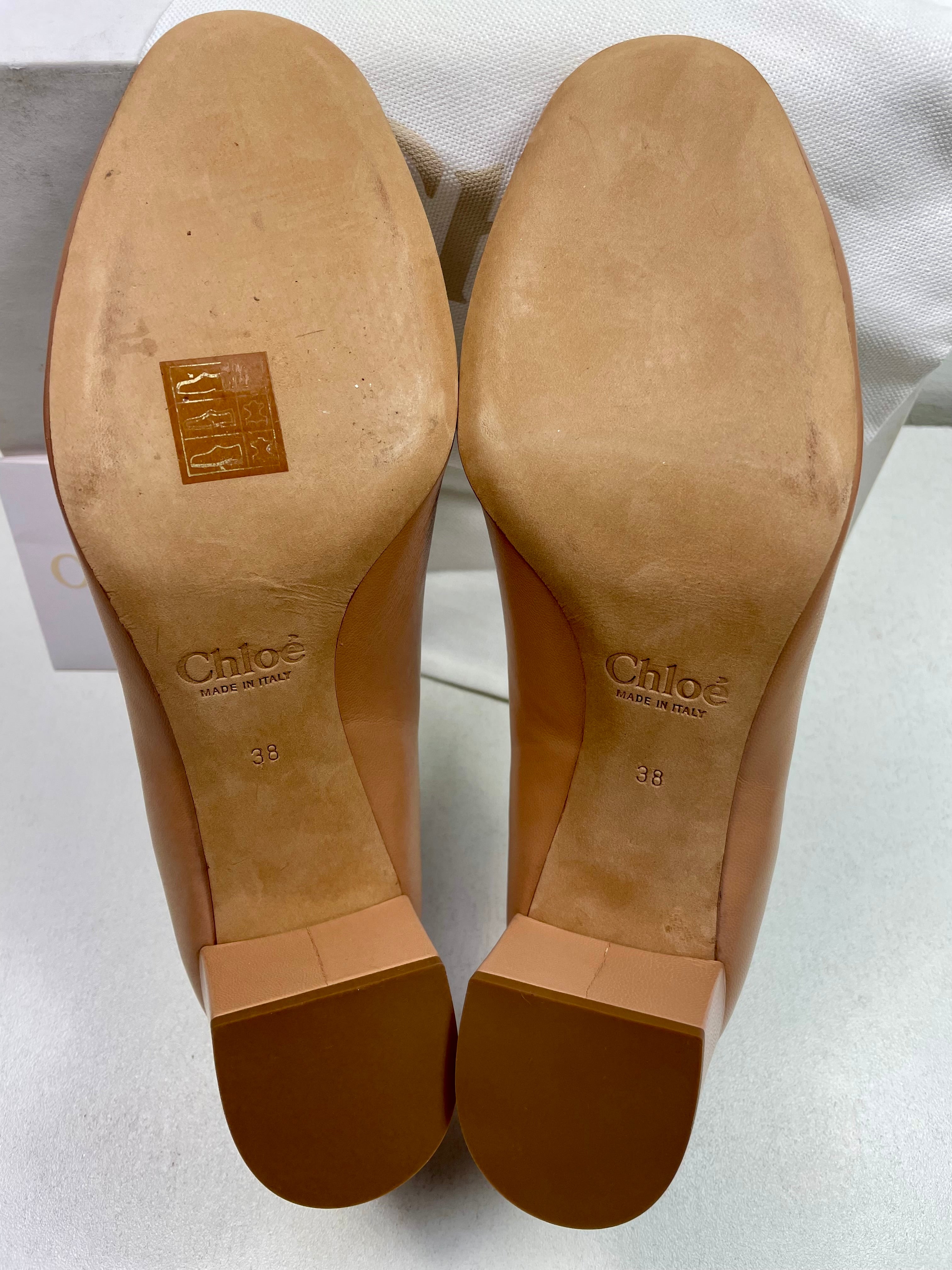 Chloe pumps schoenen nude maat 38 nieuw