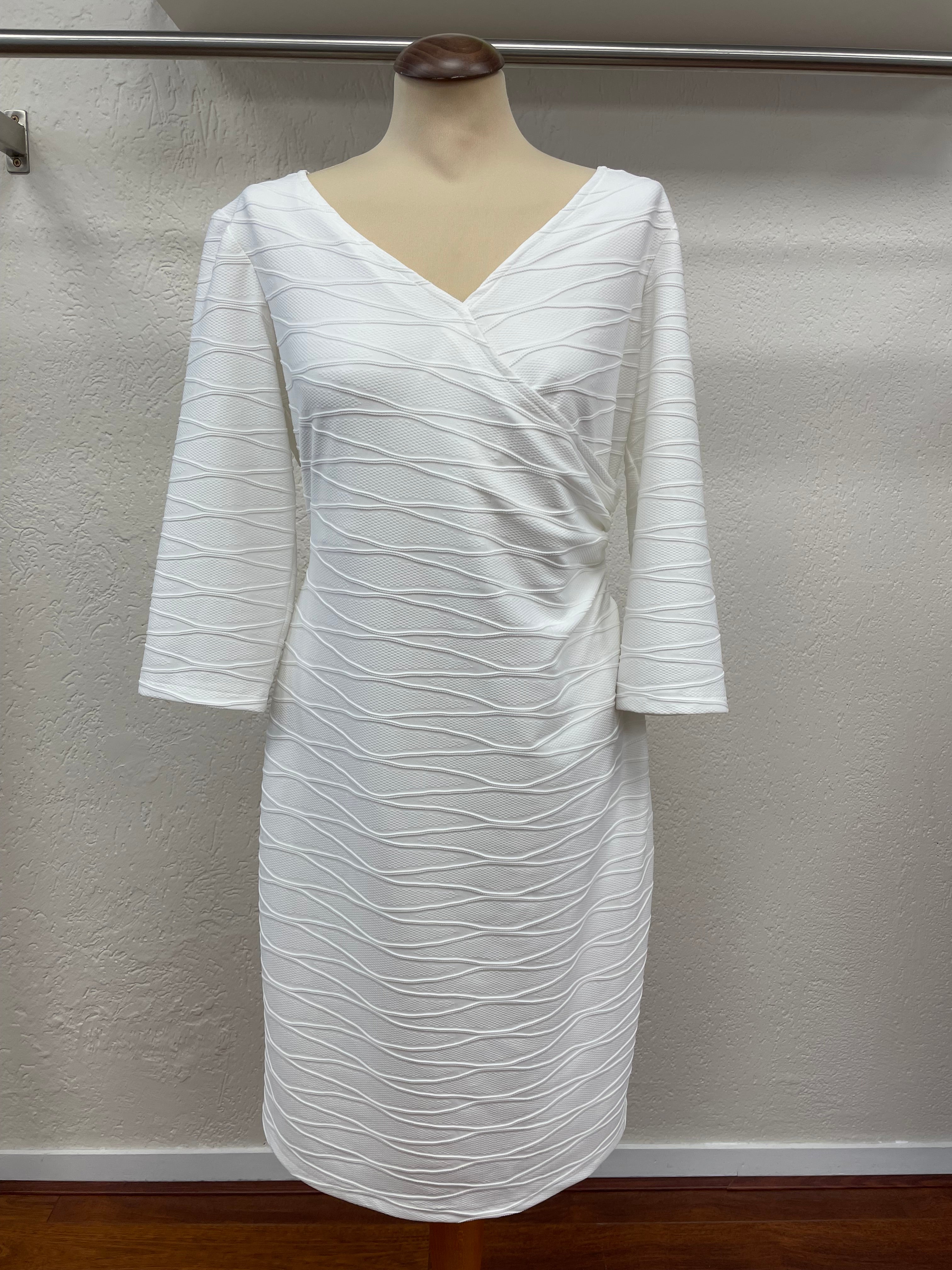Joseph Ribkoff jurk wit maat 46