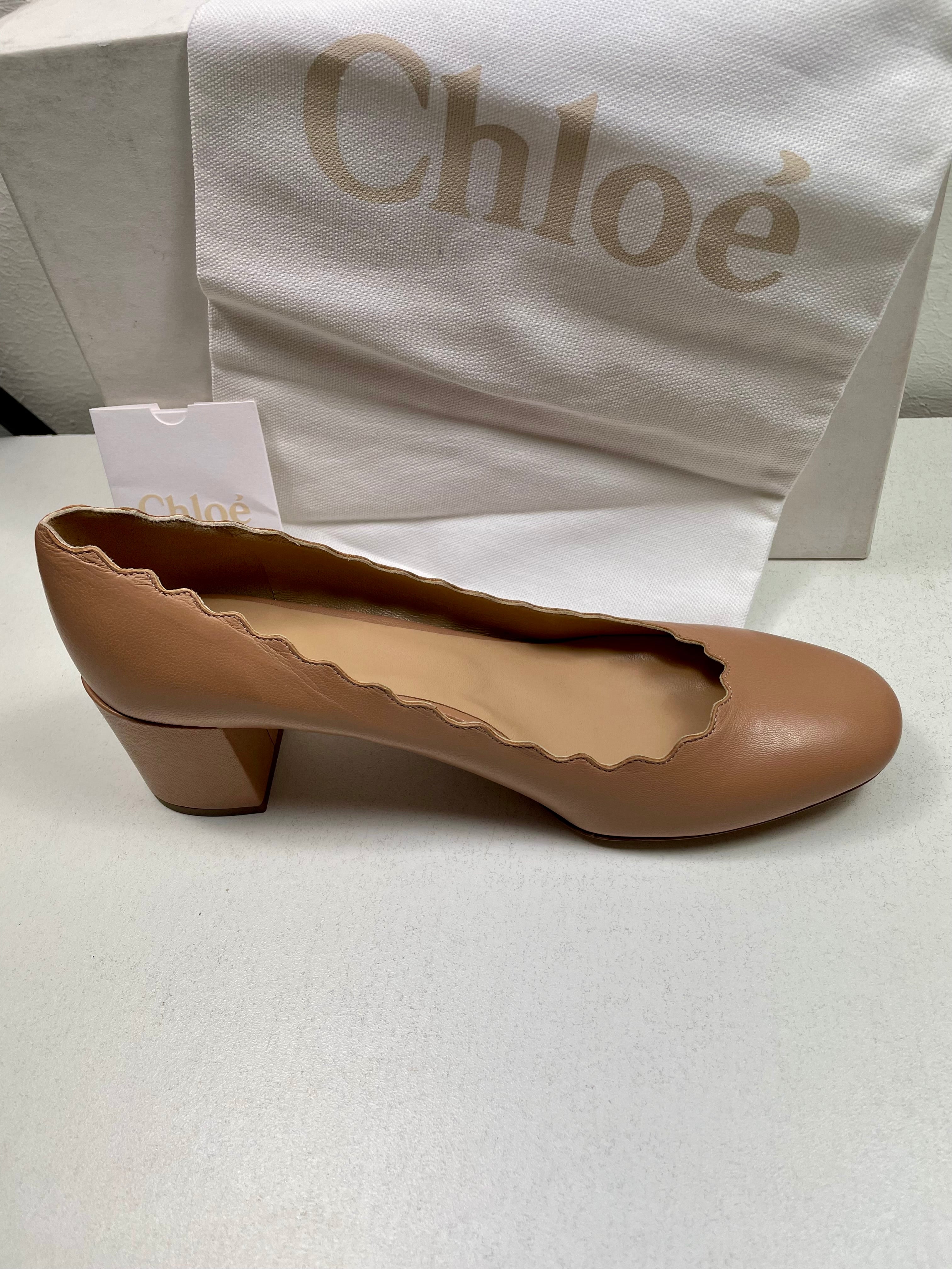 Chloe pumps schoenen nude maat 38 nieuw