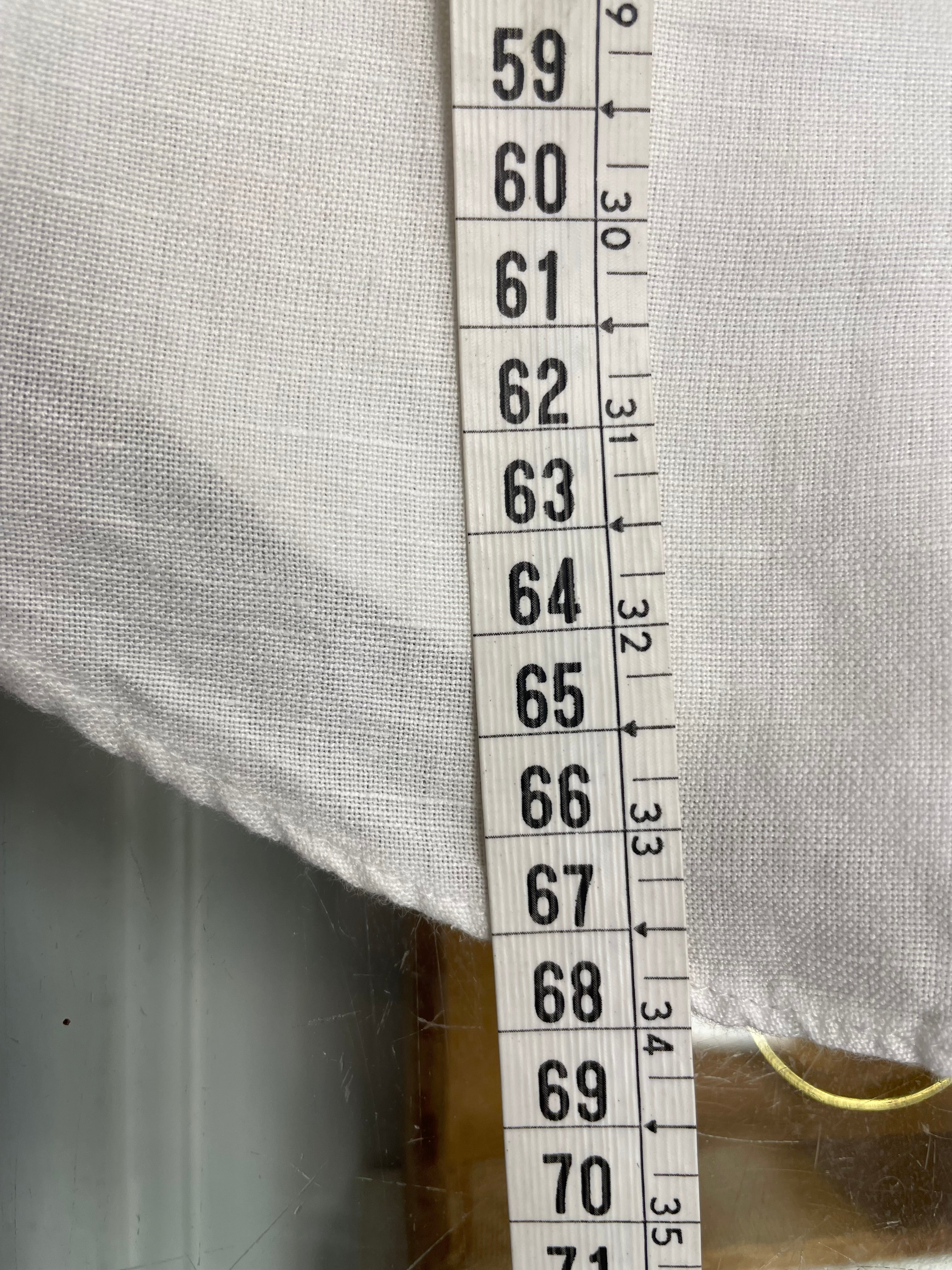 Gustav blouse maat L 40 wit roze linnen viscose
