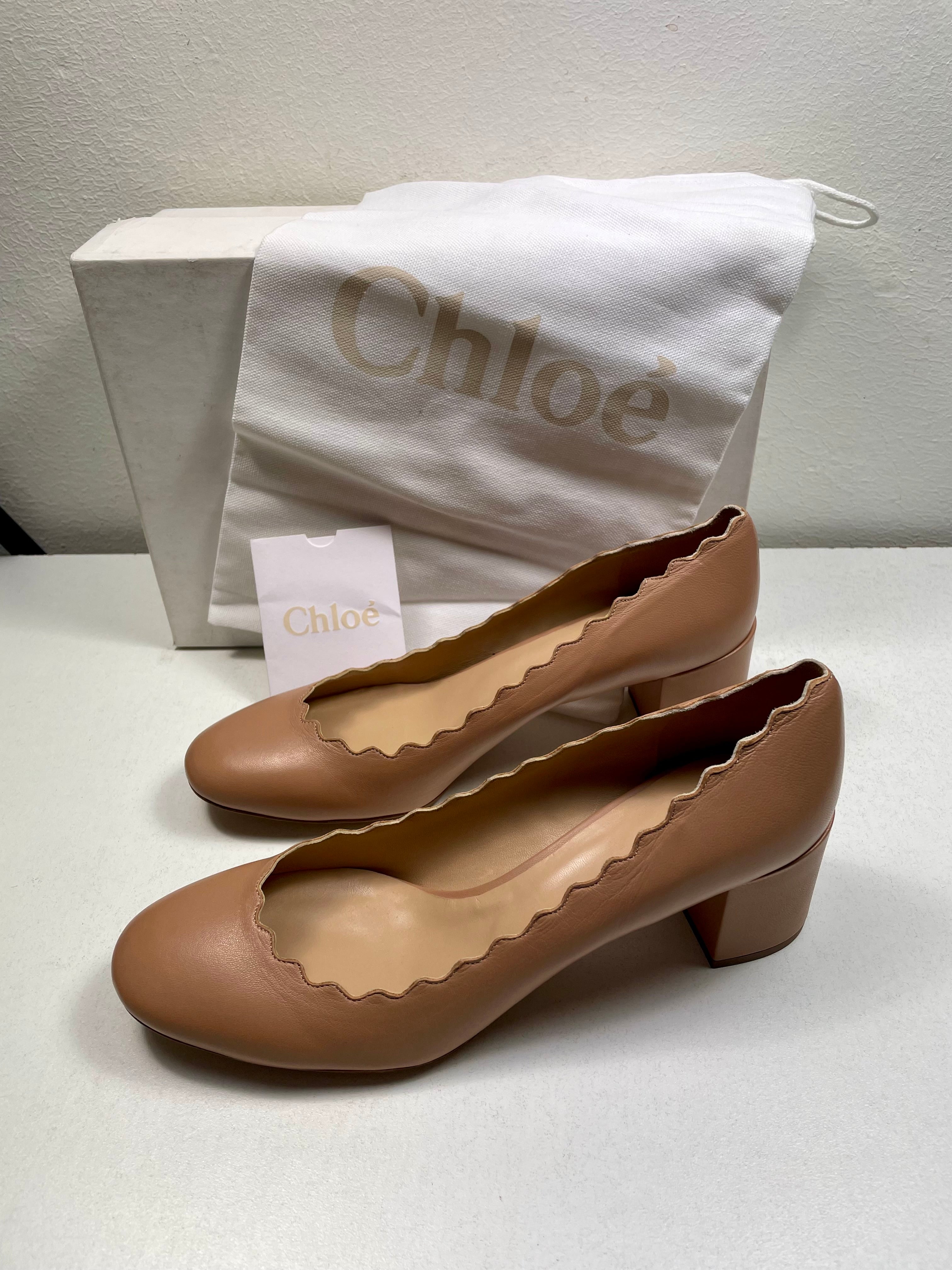 Chloe pumps schoenen nude maat 38 nieuw