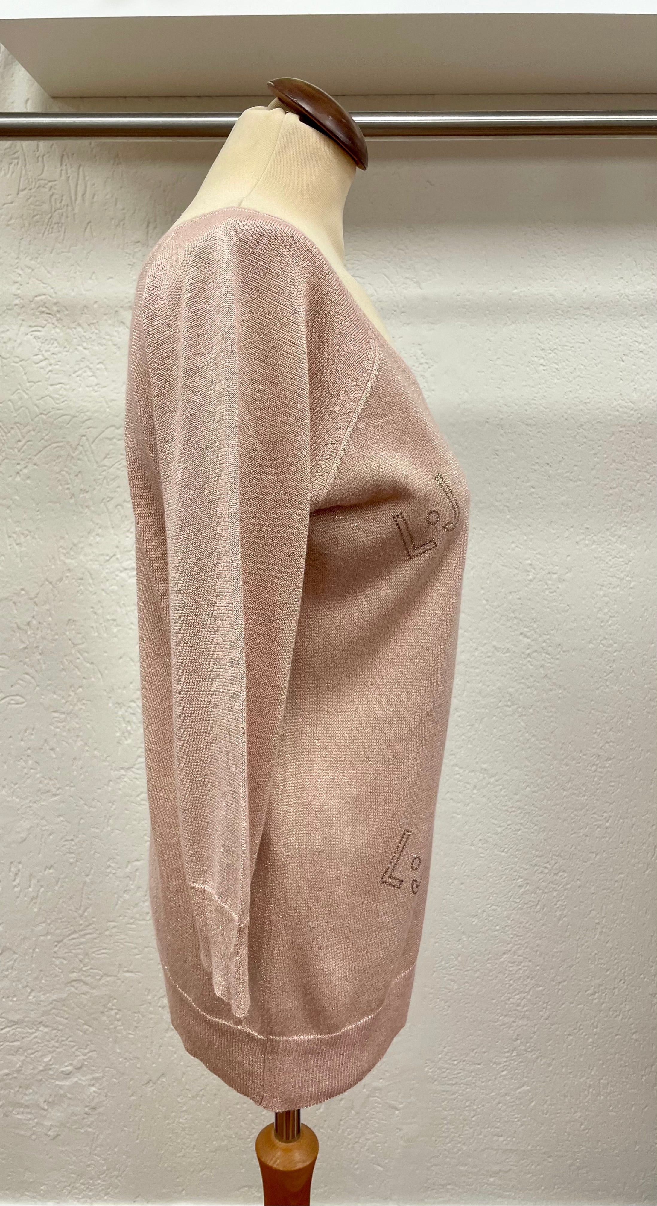 Liu Jo trui maat S M 36 38 roze goud