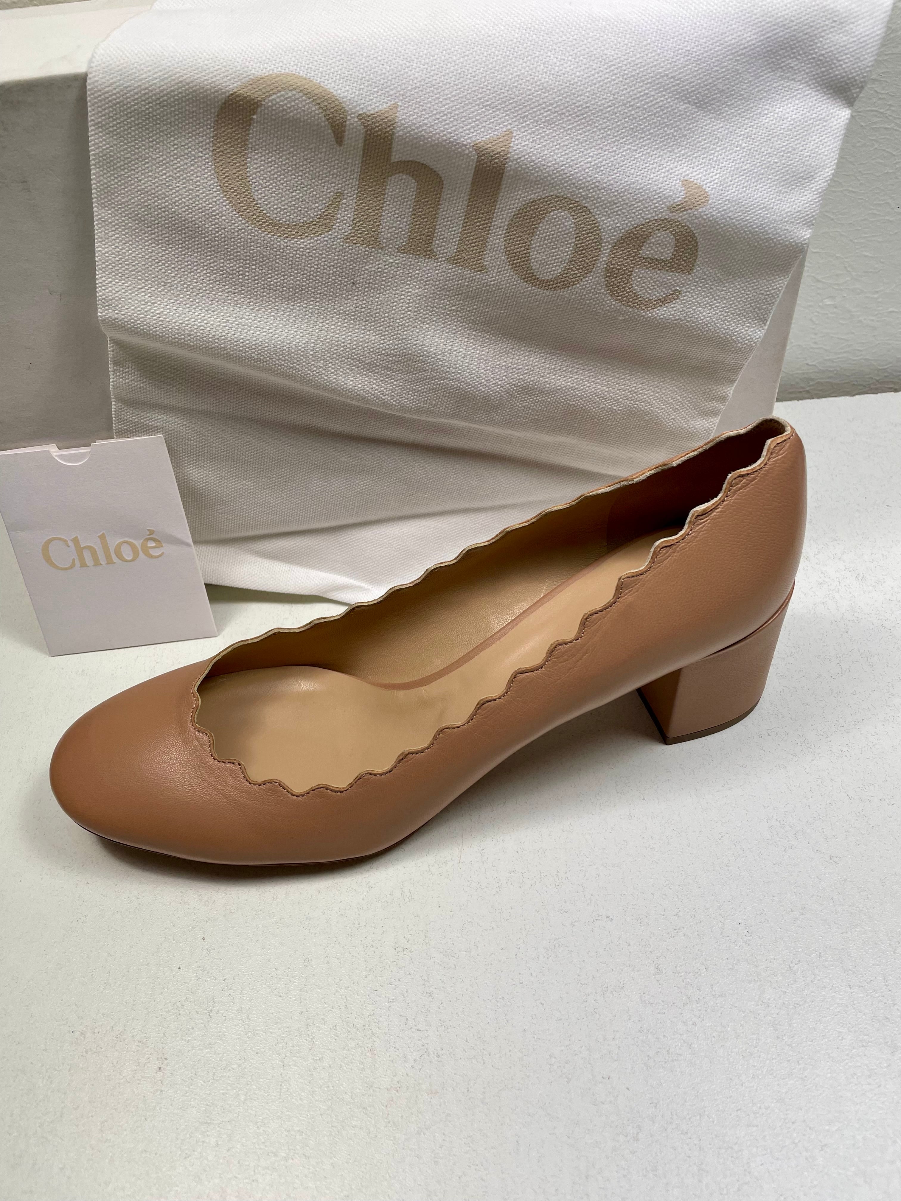 Chloe pumps schoenen nude maat 38 nieuw