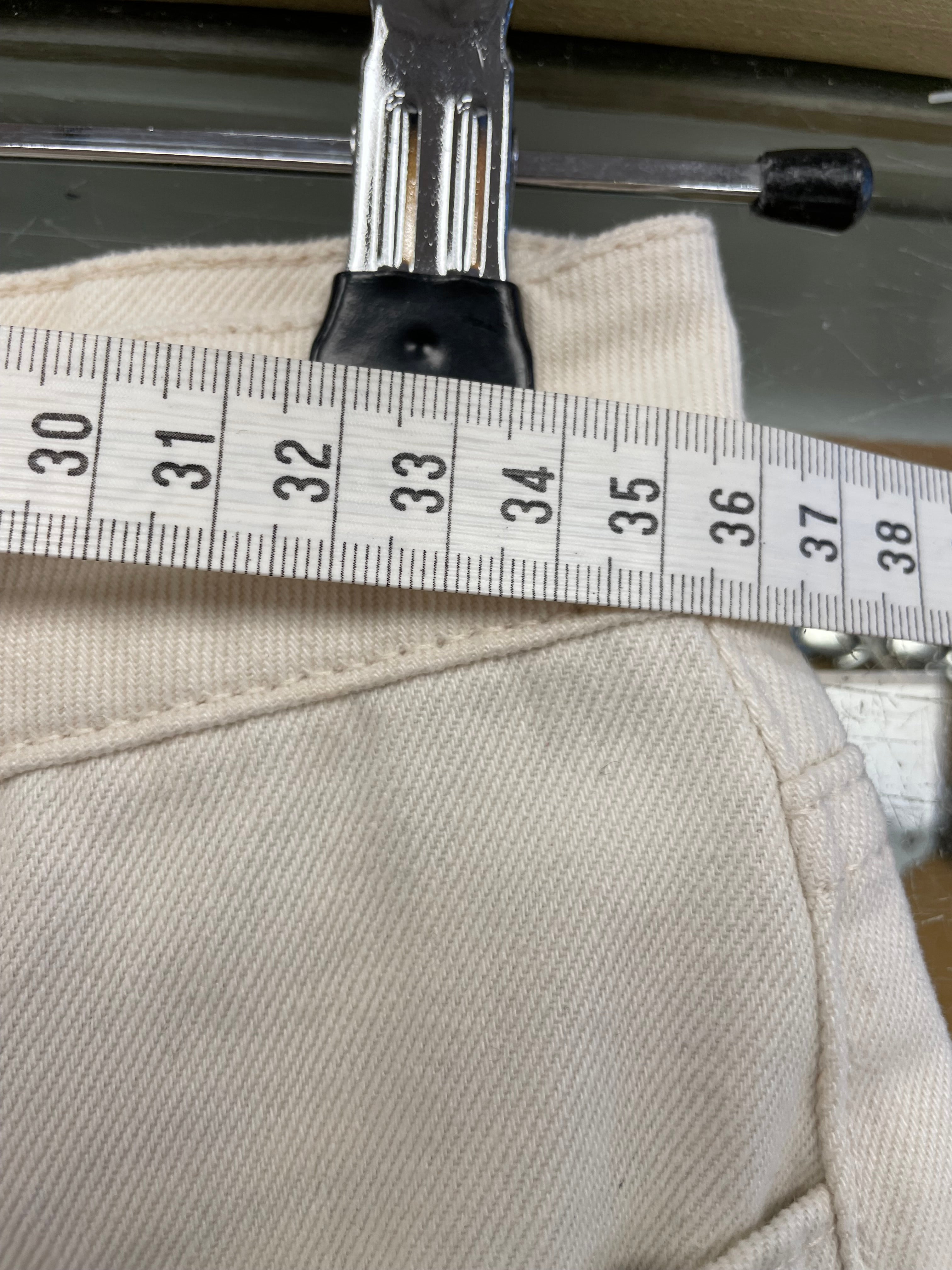 Fabienne Chapot broek w26 L34 nieuw met labels jeans wit