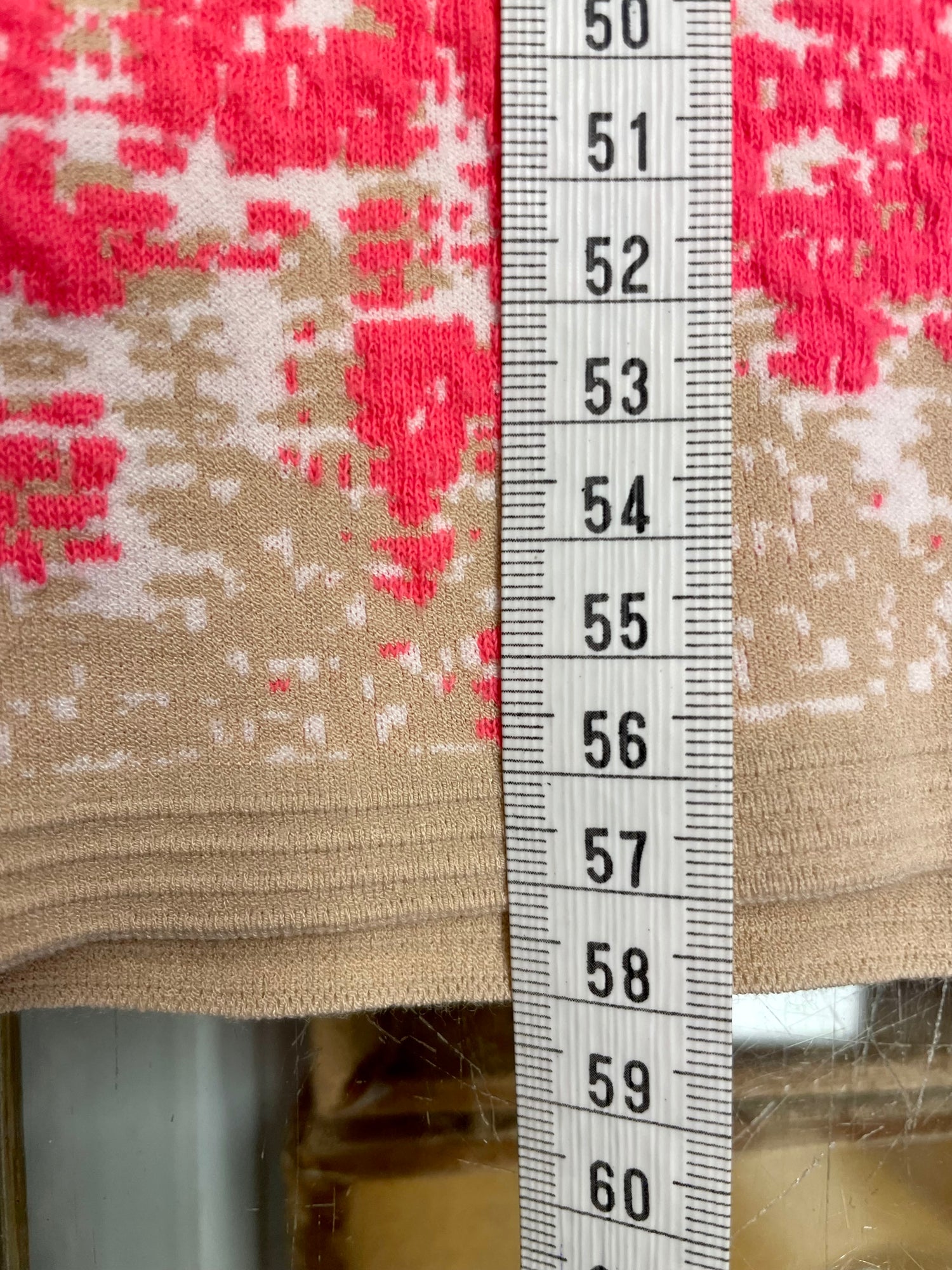 Marc Cain vestje jasje maat 3 M 38 roze geel