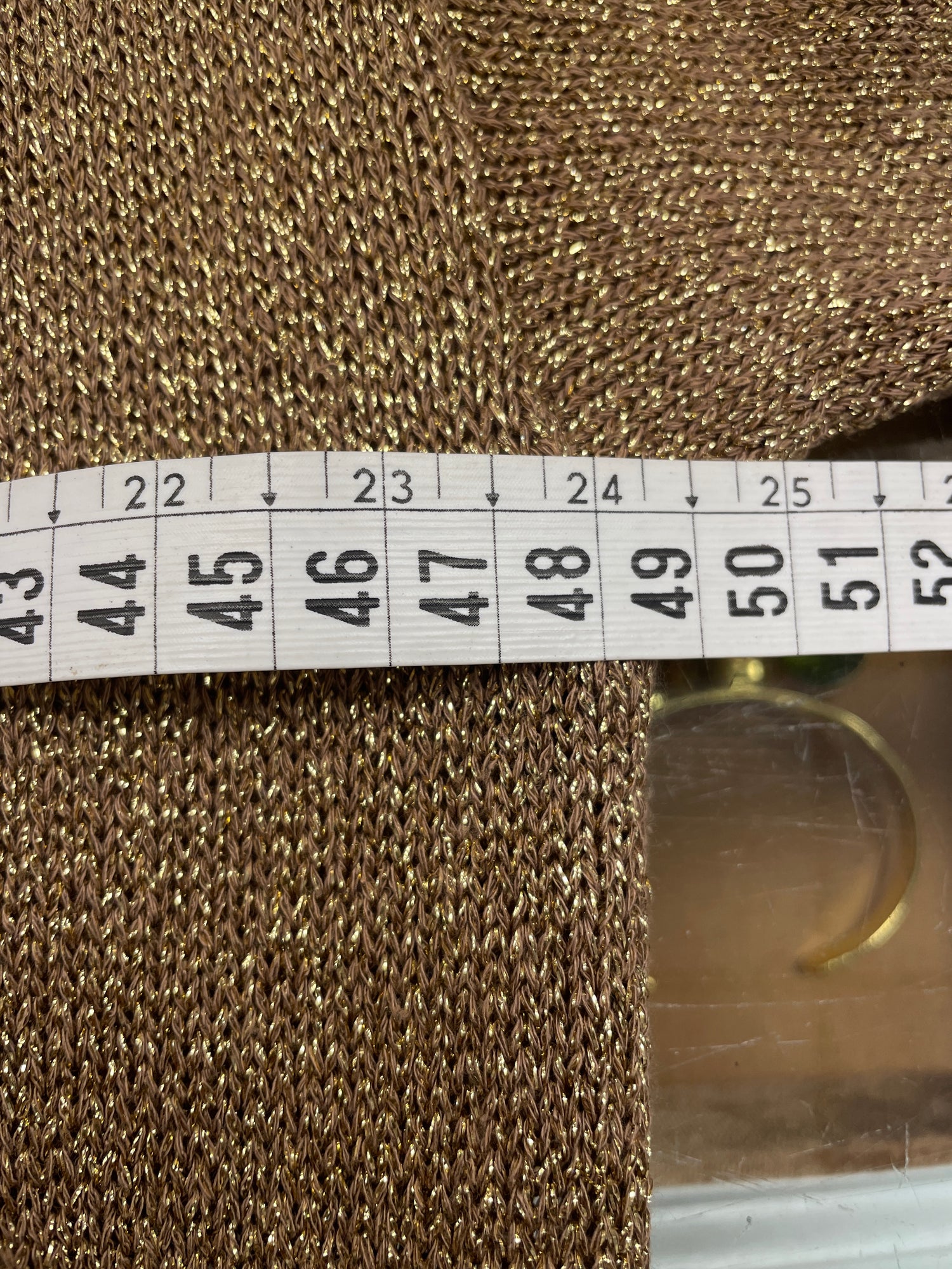 Summum vest maat L 40 goud zwart glitter