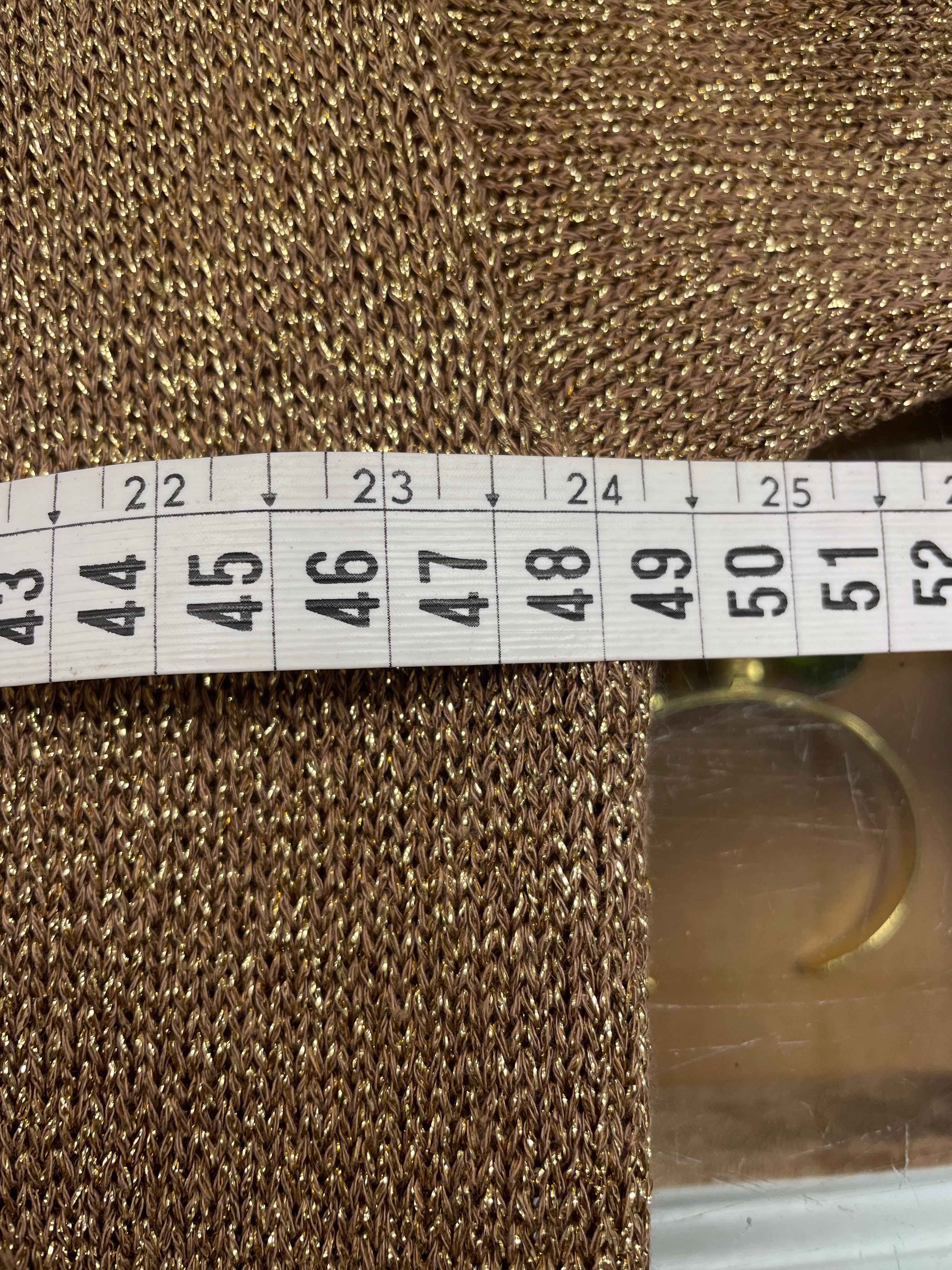 Summum vest maat L 40 goud zwart glitter