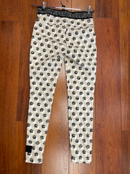 Marc Cain broek maat 1 XS 34 wit zwart beige