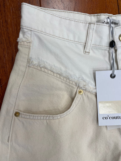 Co’Couture jeans broek nieuw maat XS 34 wit ecru