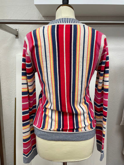 Oilily trui maat M 38 multikleur strepen wol katoen