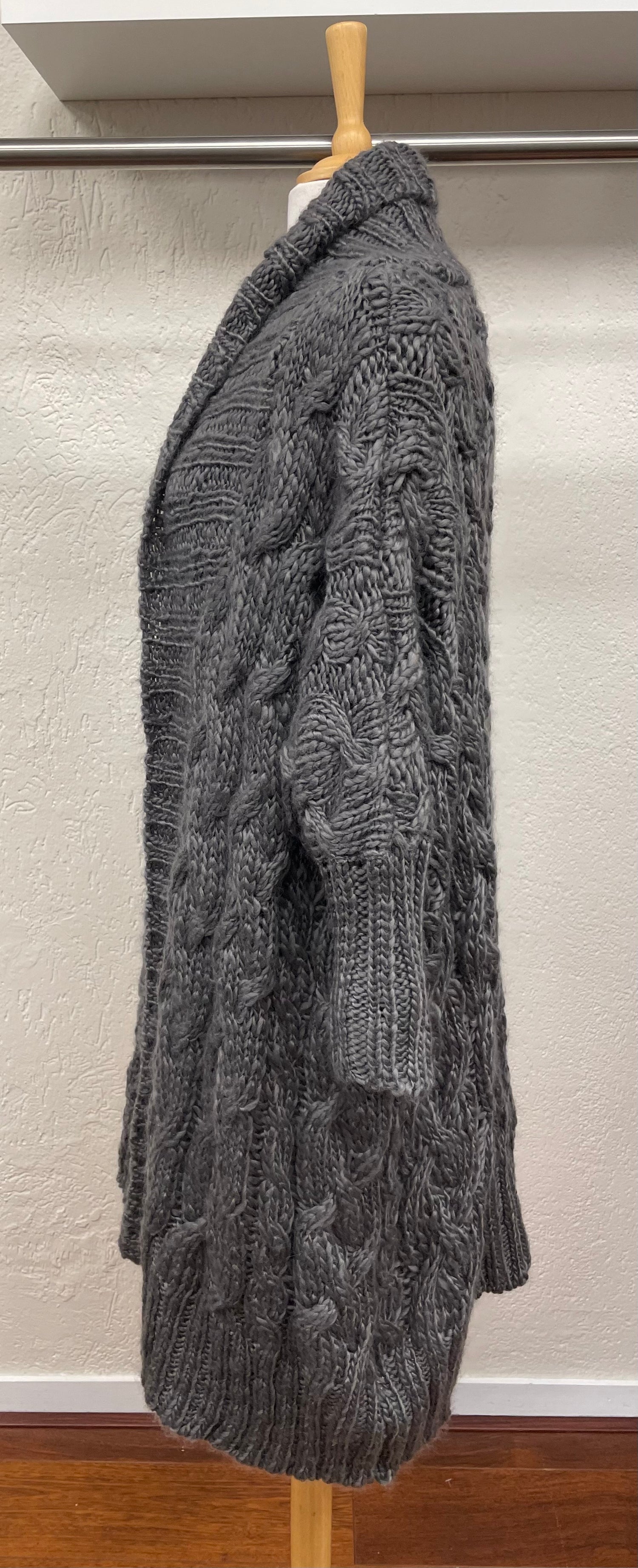 2ndDay vest maat S oversized grijs knitted