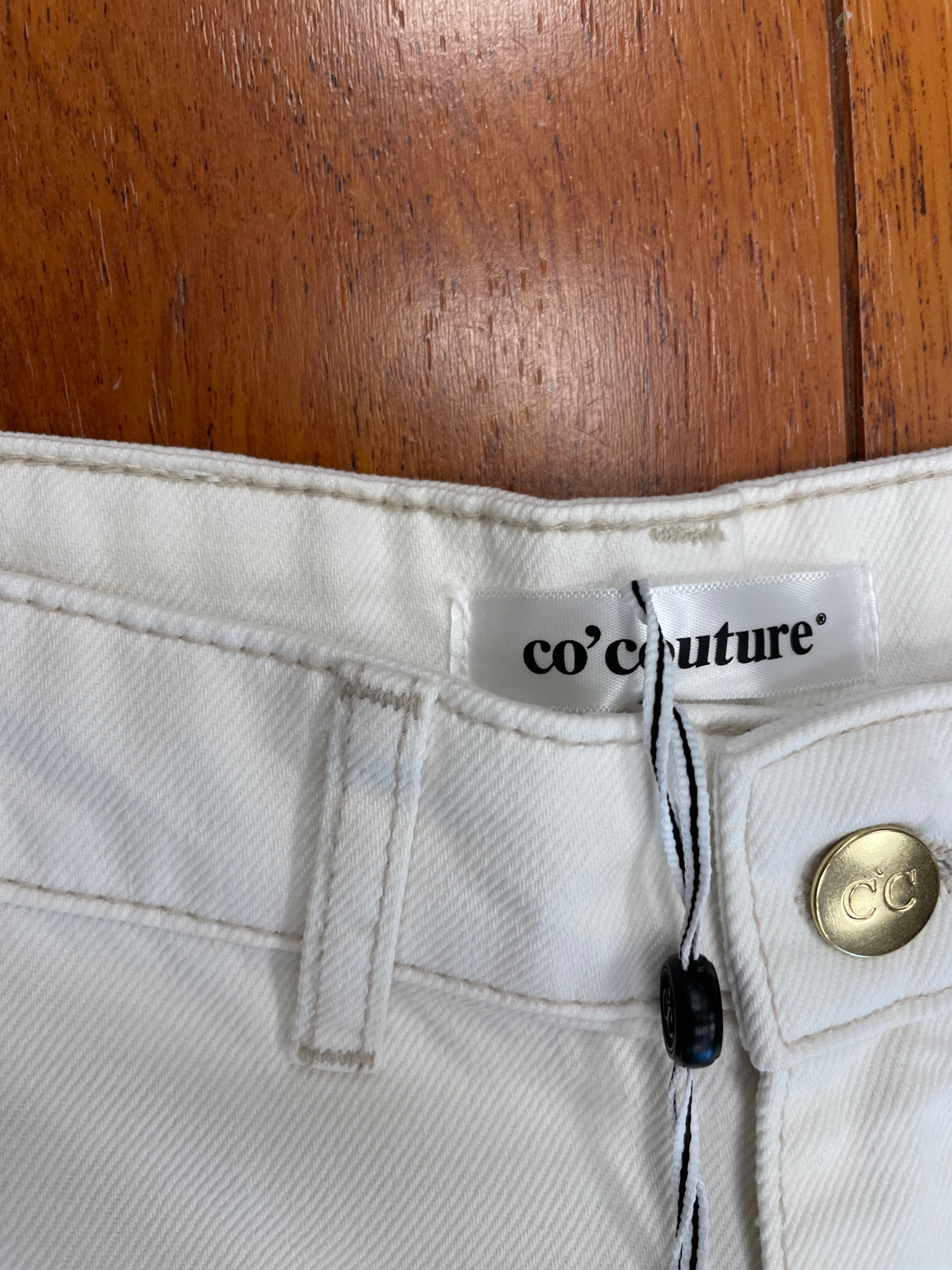 Co’Couture jeans broek nieuw maat XS 34 wit ecru