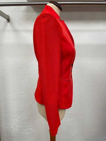 Marc Cain blazer rood colbert jasje maat 2 36 S