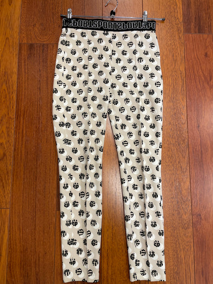 Marc Cain broek maat 1 XS 34 wit zwart beige