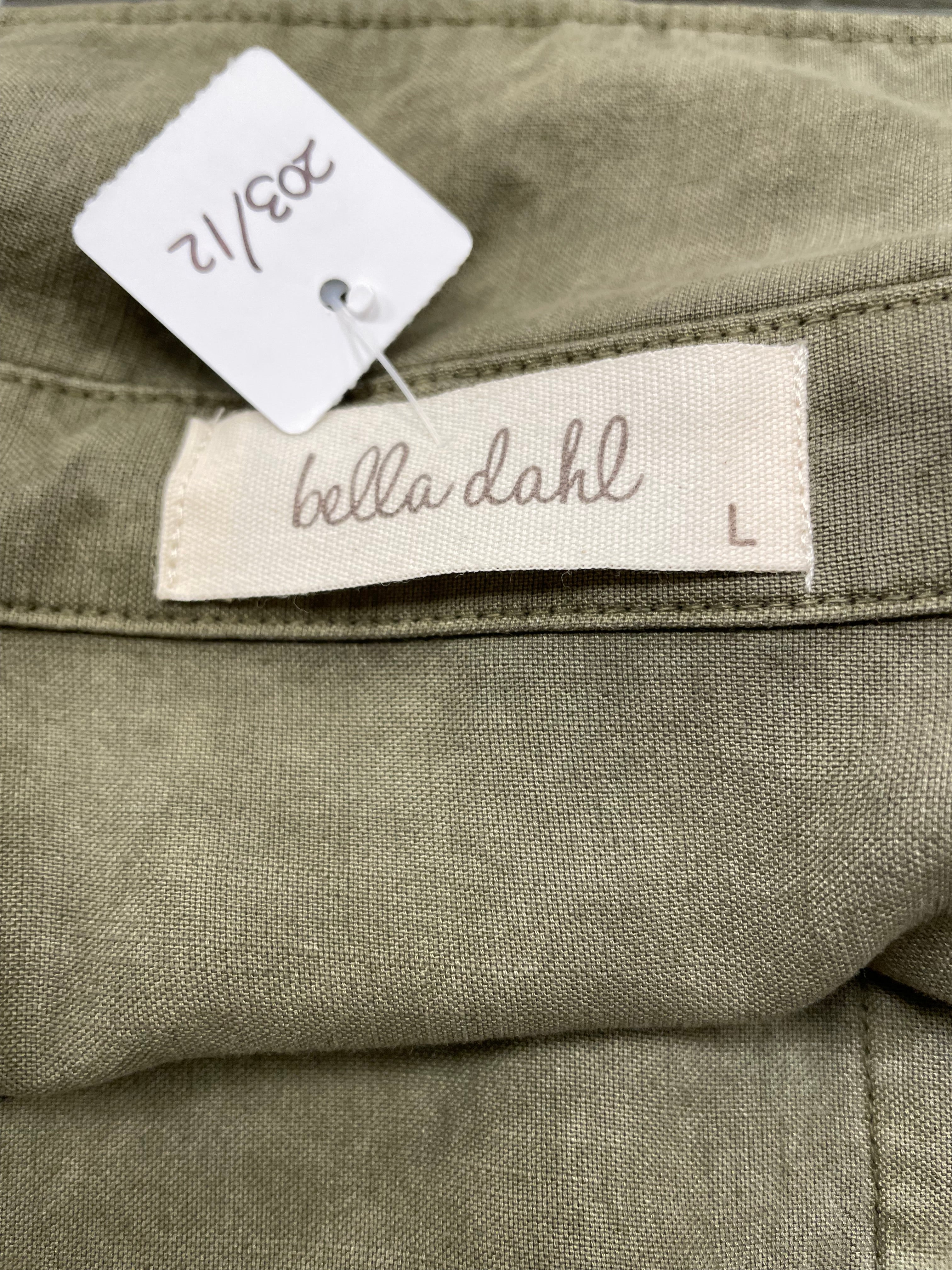 Bella Dahl blouse maat L 40 groen donkergroen