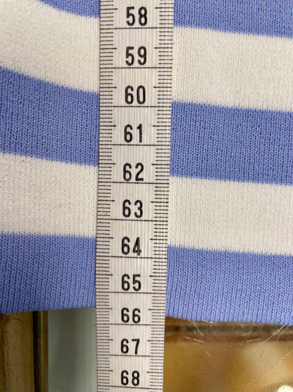 Nikkie trui top maat XL / L (40/42) blauw wit strepen