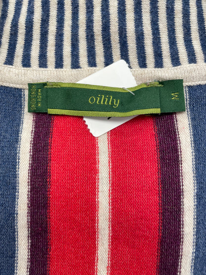 Oilily trui maat M 38 multikleur strepen wol katoen