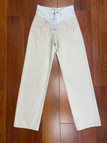 Co’Couture jeans broek nieuw maat XS 34 wit ecru