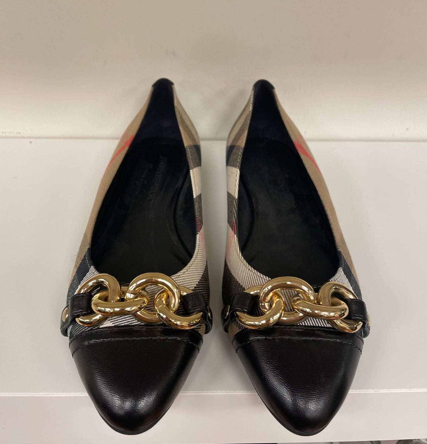 Burberry schoenen instappers ballerina’s maat 37.5