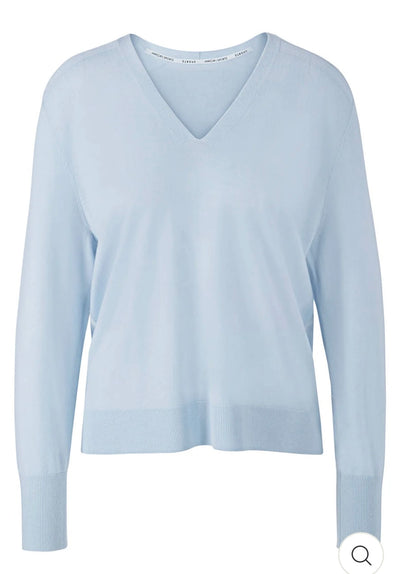 Marc Cain trui lichtblauw maat 1 / XS / 34 wol kasjmier viscose