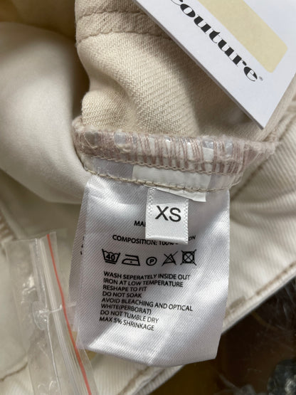 Co’Couture jeans broek nieuw maat XS 34 wit ecru