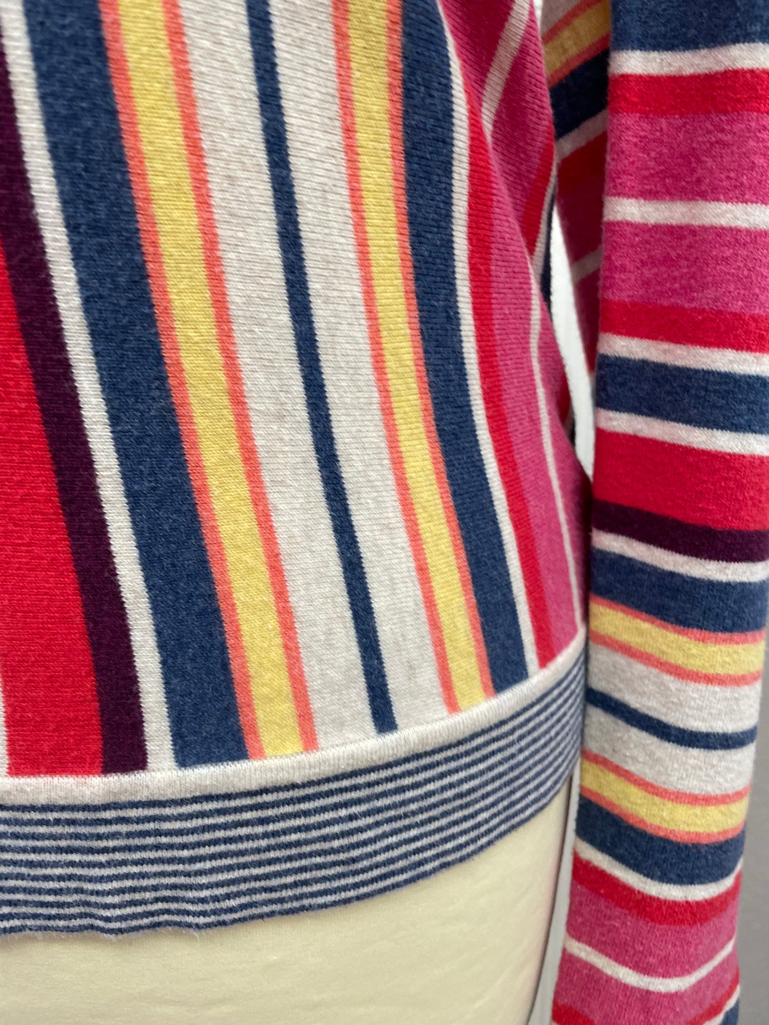 Oilily trui maat M 38 multikleur strepen wol katoen