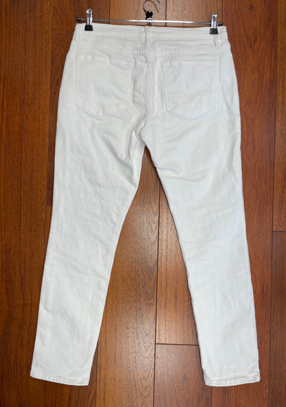 Frame jeans Le Garconne wit maat 28 S 36
