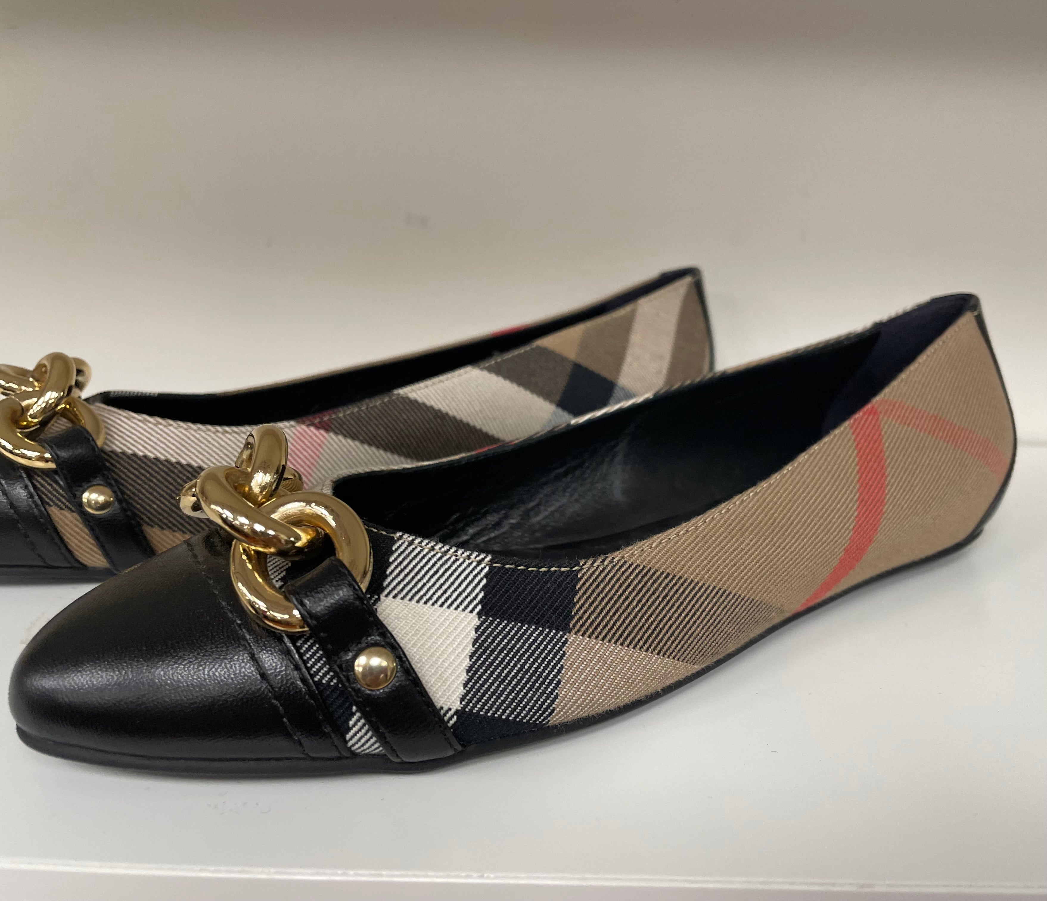 Burberry schoenen instappers ballerina’s maat 37.5