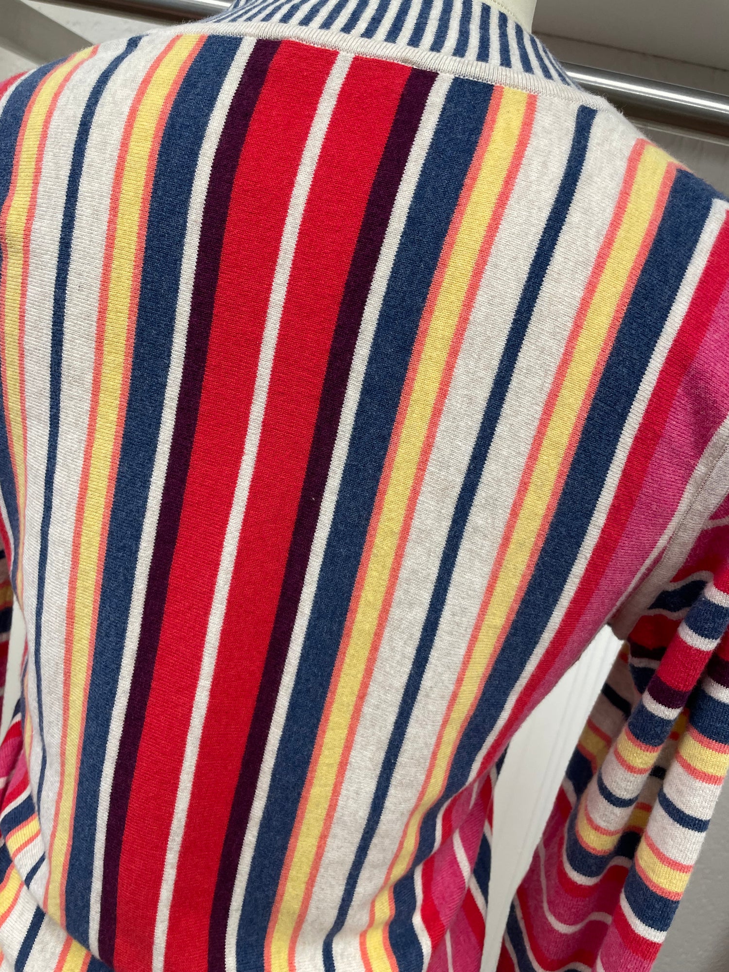 Oilily trui maat M 38 multikleur strepen wol katoen