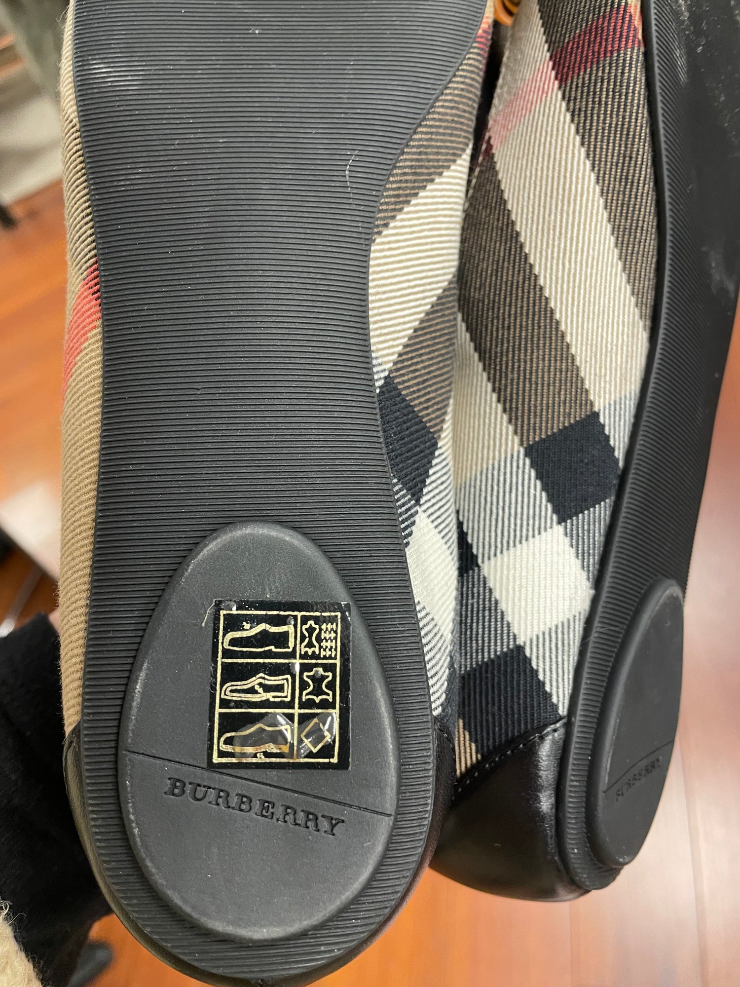 Burberry schoenen instappers ballerina’s maat 37.5