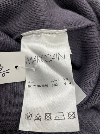 Marc Cain trui sweater maat 4 40 L paars lila zijde wol kasjmier