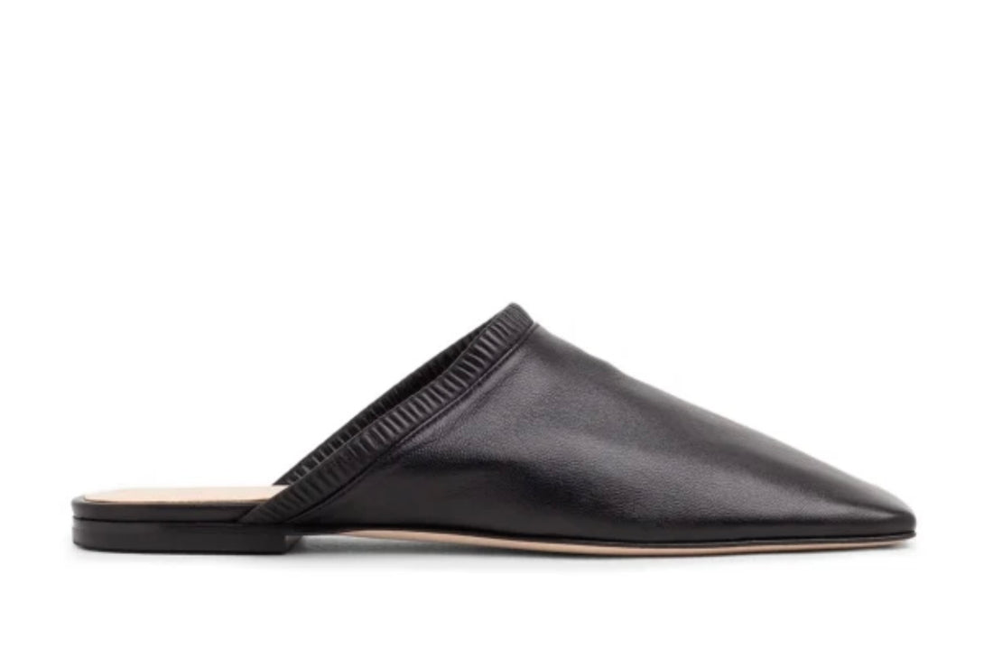 Wandler Lola mules slippers zwart kalfsleer maat 37.5/38
