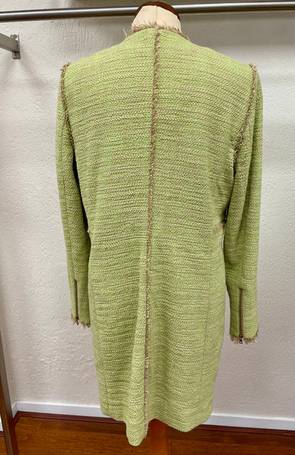 Marc Cain jas blazer groen beige maat 5 XL 42