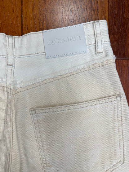 Co’Couture jeans broek nieuw maat XS 34 wit ecru