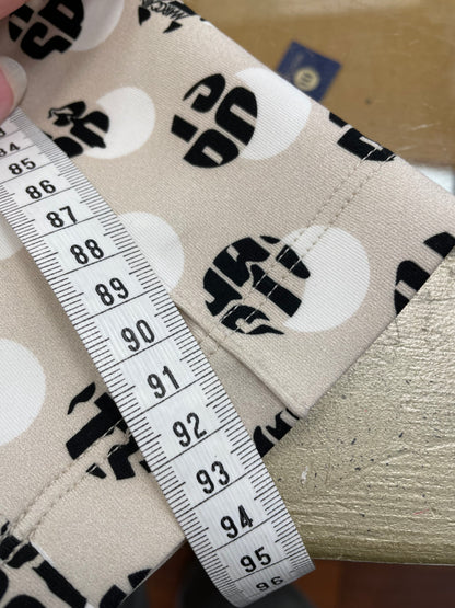 Marc Cain broek maat 1 XS 34 wit zwart beige