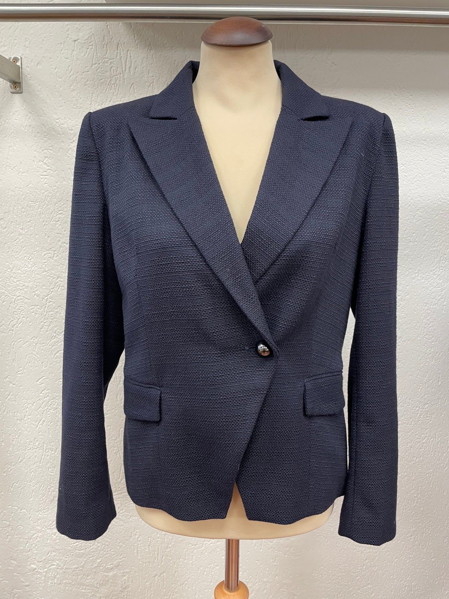 Nikkie blazer jasje maat XL 42 donkerblauw